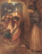Dante Gabriel Rossetti The Gate Memory Spain oil painting artist